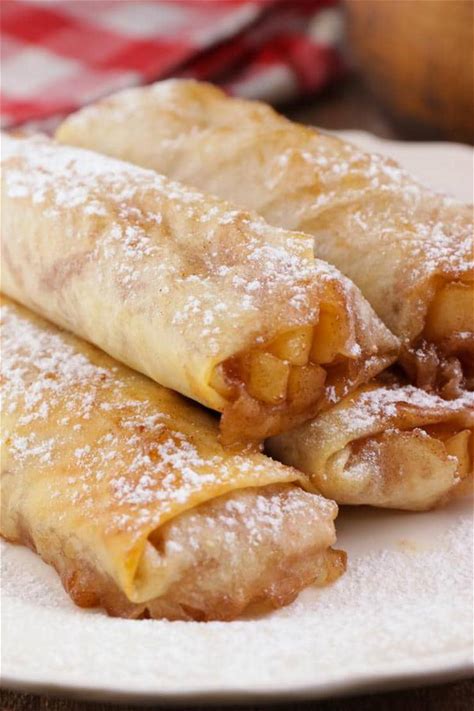 Apple Pie Eggrolls